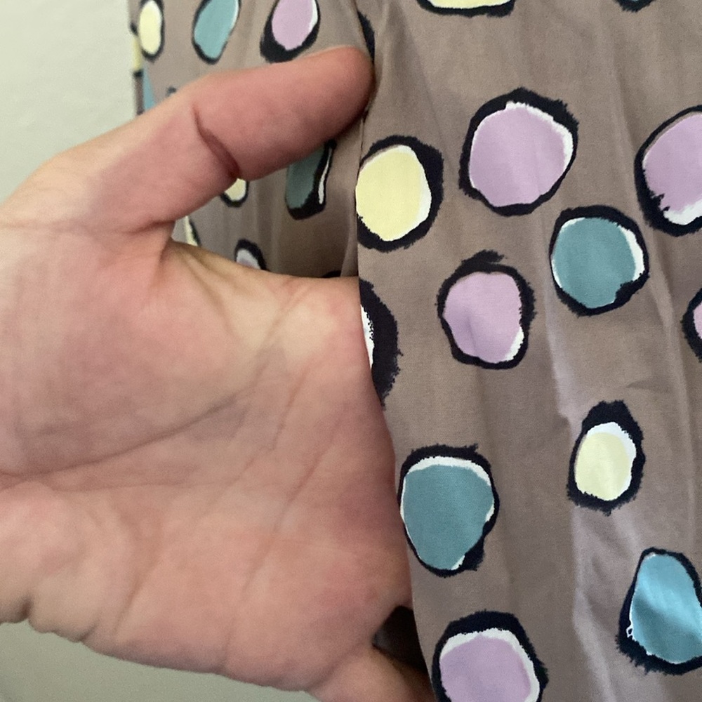 BCBG Max Azria size 2 dress stripes and polka dots! - Picture 5 of 14